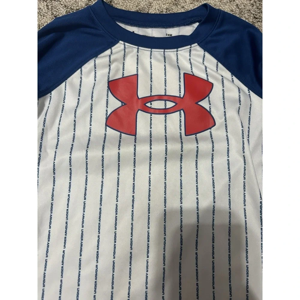 Under Armour Toddler Boys Long Sleeve Shirt Size 24 Months